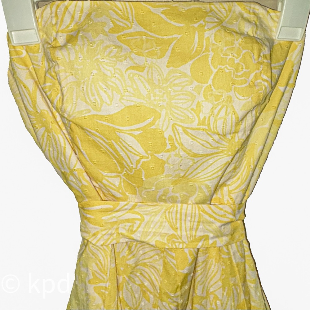 Classic 90s Lilly Pulitzer strapless dress - Picture 3 of 10